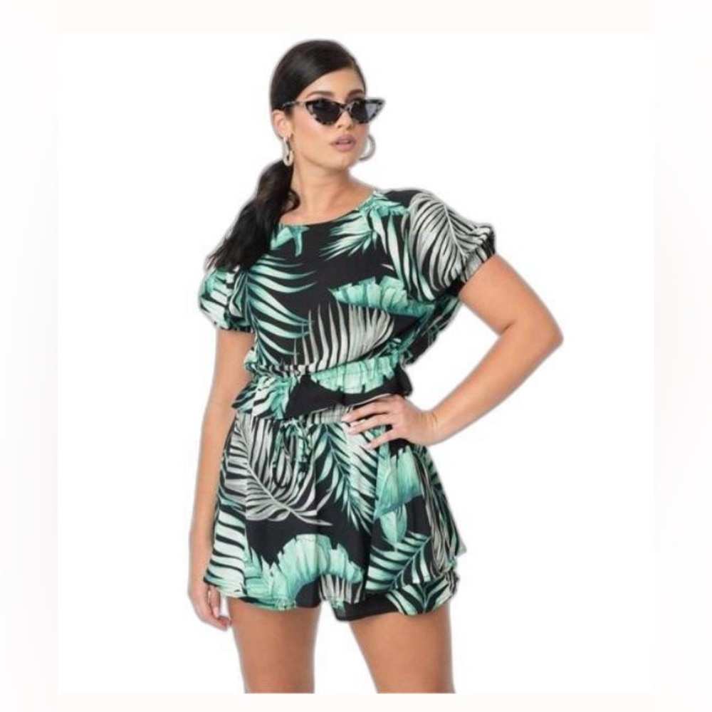 Botanical Unique Vintage Top